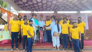 लेझी स्पर्धा शांतिनिकेतन:- श्री बिरुदेव लेझीम पथक आरेवाडी #लेझीम 