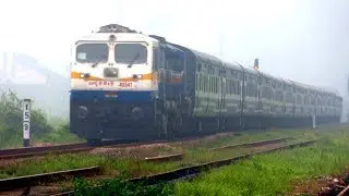 [IRFCA] ET WDP4D #40341 with Jorhat Janshatabdi Express on a foogy morning