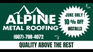 Summer Sale Installation - Alpine Roofing