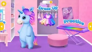 Fun Animals Care - Pony Sisters Pop Music Band -Fun Care Makeover Bath Dress Up Kids Games for Girl