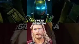 Batman (Prep Time) VS Thor (Odin Force) #dc #marvel #thor #odin