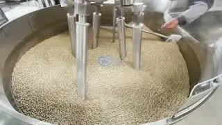Cereals Soybean Automatic Cooking Mixer Machine