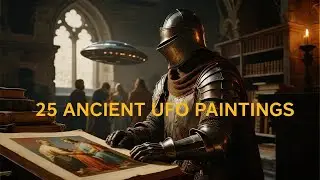 25 Ancient Paintings: Decoding Strange Flying Objects in Historical Art