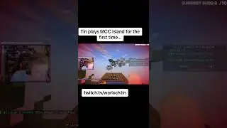 Tin plays MCCI for the First Time...  #minecraft #mccisland #streamer