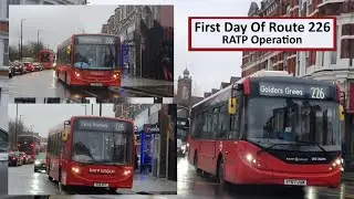 First Day Of Route 226 RATP Operation ( Observations )