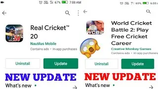 WCB2 & RC 20 NEW UPDATE RELEASE DATE & UPDATE FEATURES REVIEW