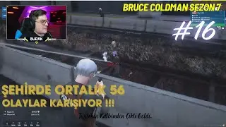 Bruce Coldman ➤ ŞEHİR İ&Ccedil;İNDE HARD &Ccedil;ATIŞMA! ŞEHİR KARIŞTI!!! #37 | #burakoyunda #fivem #borp