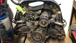Vw motor Father and son Build￼￼ That we built out of junk! Hear it run￼!!￼