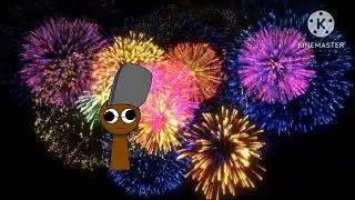 Fireworks 🎆🎇 Sprunkis Logo Remake Kinemaster