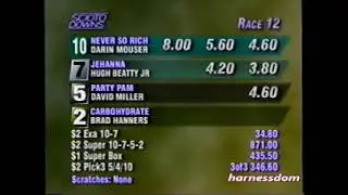 1997 Scioto Downs NEVER SO RICH Darin Mouser