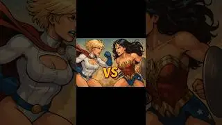 PowerGirl #WonderWoman #DC #SuperheroBattle #DCUniverse #PowerGirlVsWonderWoman #ComicBookBattle