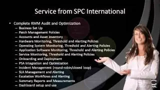 SPC RMM Audit and Optimization Service