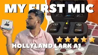 Unboxing My First Vlogging Mic! Hollyland Lark A1 Full Review 🔥