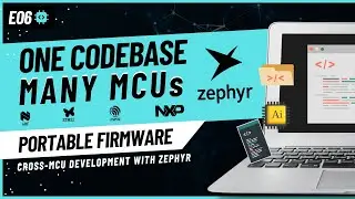 Zephyr OS Tutorial [Ep. 6] - Test Your Zephyr Setup | LED Blinker on STM32F4, STM32F3 & nRF9151