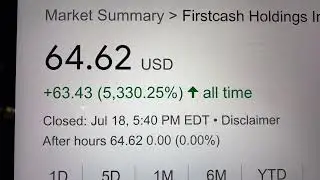 🔴 Firstcash Holdings Inc. FCFS Stock Trading Facts 🔴