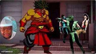 It's Friday | JamGear reacts Mortal Kombat IN THE HOOD ROBBING BROLY