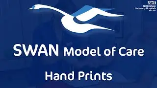 SWAN model of care - How to take a hand print