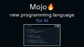 Mojo 🔥 &mdash; a new programming language for AI developers (first look)