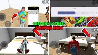 New Custom Clothes+ sleeping mood chat code 🤑| Mr Mizanur Gaming| Indian bike driving 3D 