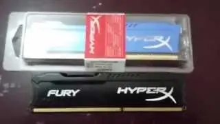 Kingston HyperX Fury Ram 4gb DDR3 1600mhz