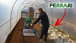 Cu ce frezam in solar primavara ❓ Prezentare Motocultor Ferrari 338