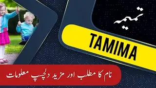 TAMIMA name meaning in urdu and English with lucky number | Islamic Baby Girl Name | Ali Bhai
