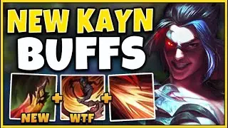 *NEW* BUFFED KAYN NOW DOES BROKEN DAMAGE (WTF) - League of Legends