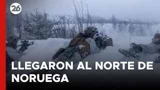 Marines estadounidenses se est&aacute;n entrenando en Noruega para el combate en condiciones de nieve