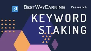 How You Can Earn Money With Presearch Keyword Staking