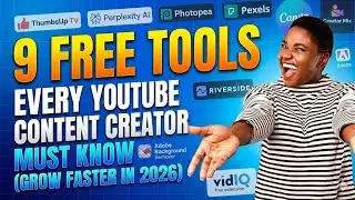 9 FREE TOOLS EVERY YOUTUBE CONTENT CREATOR MUST KNOW (GROW FASTER IN 2026).