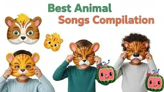 Animal Dress-Up Fun! 🐰🎭 | CoComelon Style Songs Compilation