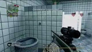 COD4 | 5 man's NO SCOPE cleaning on Broadcast