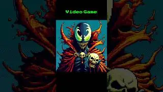 Spawn Reimagined By Artificial Intelligence #Spawn #Comics #ToddMcFarlane #90s #Animation #HBO #AI