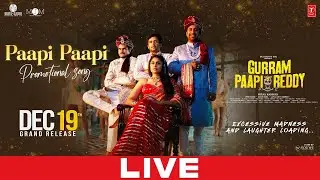 Paapi Paapi Promotional Song Launch Event LIVE | Gurram Paapi Reddy | Faria | Naresh Agastya