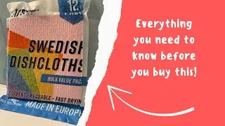 Reusable, Absorbent & So Cute &mdash; Swedish Dish Cloths Review!