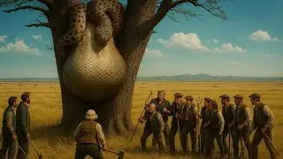 Brave Heroes Save Baby Deer from the Terrifying Attack of a 12-Meter Giant Python!🐍🦌