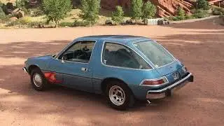 Wayne's World Mirthmobile out at Red Rocks, Morrison Colorado, AMC Pacer