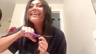 DIY haircut FAIL! Don't try this at home...