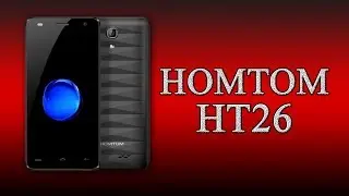 Обзор Homtom HT26 - самый доступный смартфон на МТК 6737!