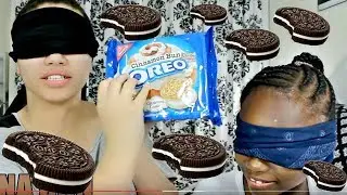 OREO CHALLENGE!!! The Blindfold Cookie Tasting Game Show!