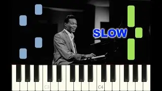 SLOW piano tutorial 