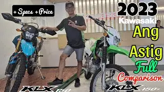 Offroad Bike Ba | 2023 Kawasaki KLX150  vs KLX150S  - New Design LED lights  , Solid to !