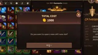 NINE CHRONICLES | Unlocking the final skill rune slot for 1,000 NCG