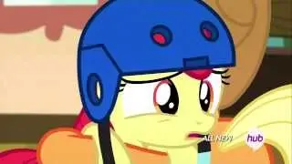 Applejack overprotects Applebloom - Full Scene