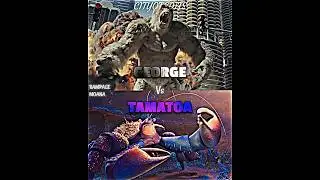 George vs Tamatoa #tamatoa #rampage #moana #vsedit #vsbattle #whoisstronger #whoisstrongest #maui