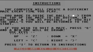 C64 Shortplay: Mad Maze