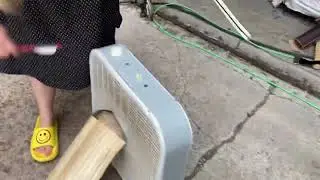 Box Fan Destruction (Bow and Arrow Edition)