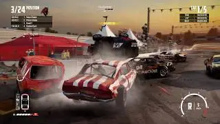 WRECKFEST | Wreckin' with Walken | PS4 - DEATHLOOP and HELLRIDE - Banger Racing at it's okayest