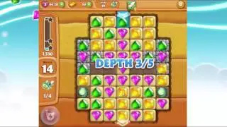 Diamond Digger Saga Level 19 Gameplay