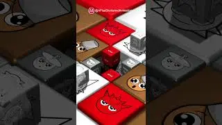 (Q608) 🤪🔥 Hypnotic Sprunki Cubes Roll! 🎵 Catchy Beats Sync with Every Flip! 🌀 #Shorts #Viral